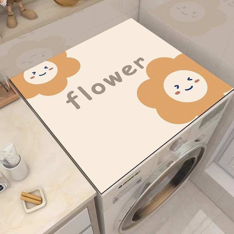 Commercial Dishwasher Table - Fresh Washing Machine Dust Mat, Refrigerator