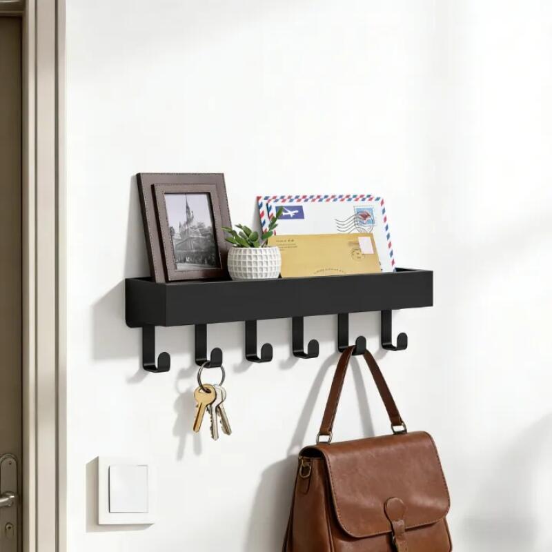 Commercial Kitchen Walls - 1Pack Modern Wooden Wall Mounted Key