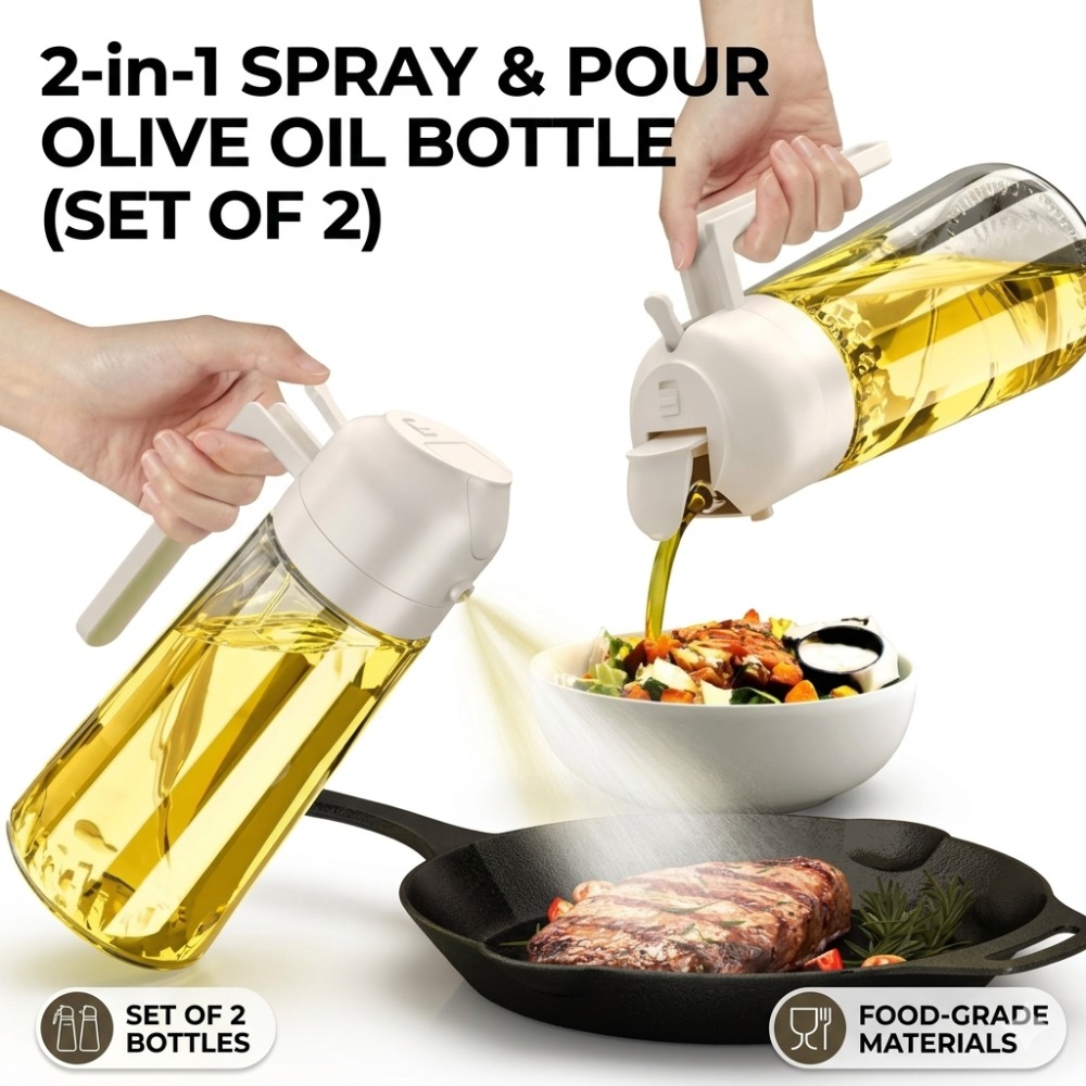Oil Spray Dispenser Sprayer Bo - مراجعة Commercial Kitchen Sprayer وسعره