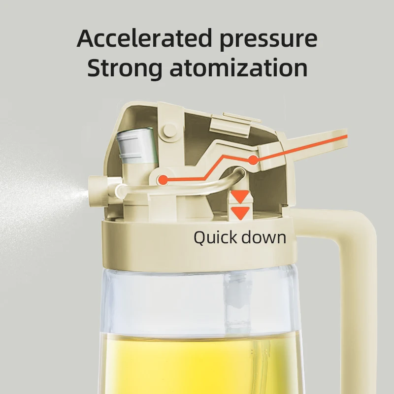 New 470ml Oil Spray Pot 2-in-1 - مراجعة Commercial Kitchen Sprayer وسعره