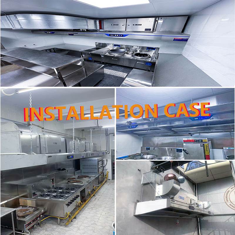 Smart Range Hood with ESP  for - مراجعة Commercial Kitchen Range Hood وسعره