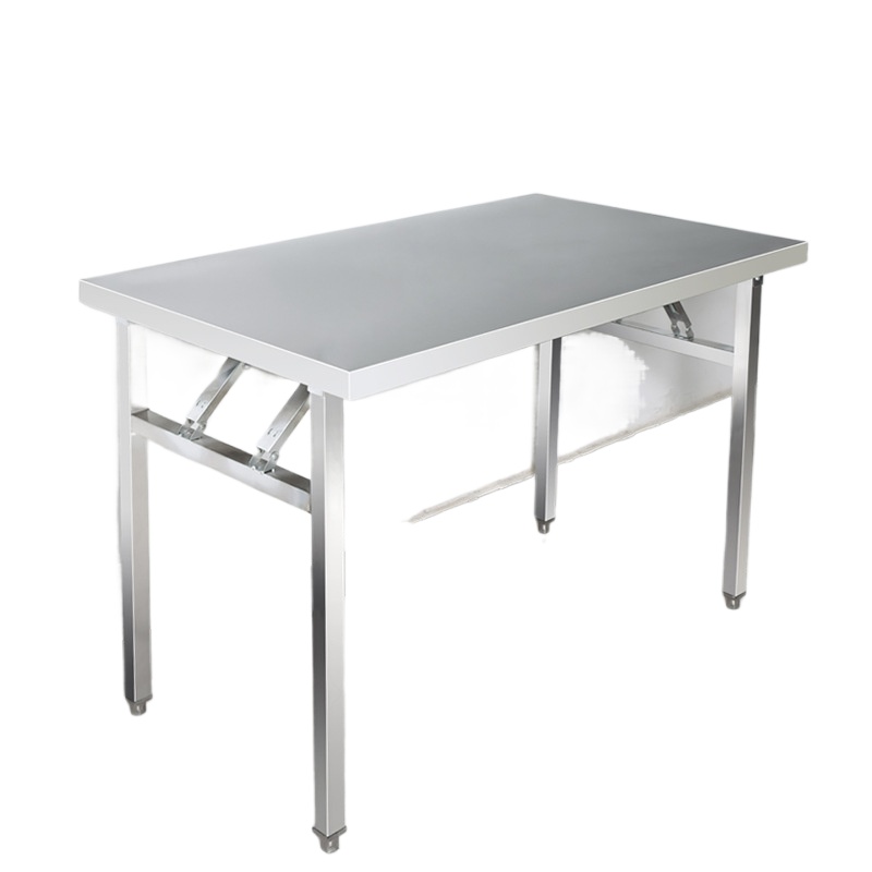 Stainless steel folding table  - مراجعة Commercial Kitchen Rental وسعره