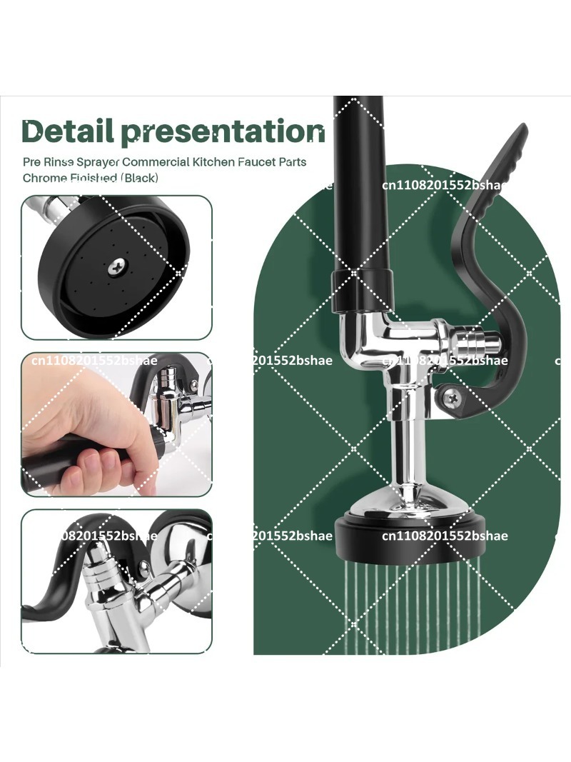 Commercial Kitchen Pre Rinse S - مراجعة Commercial Kitchen Sprayer وسعره