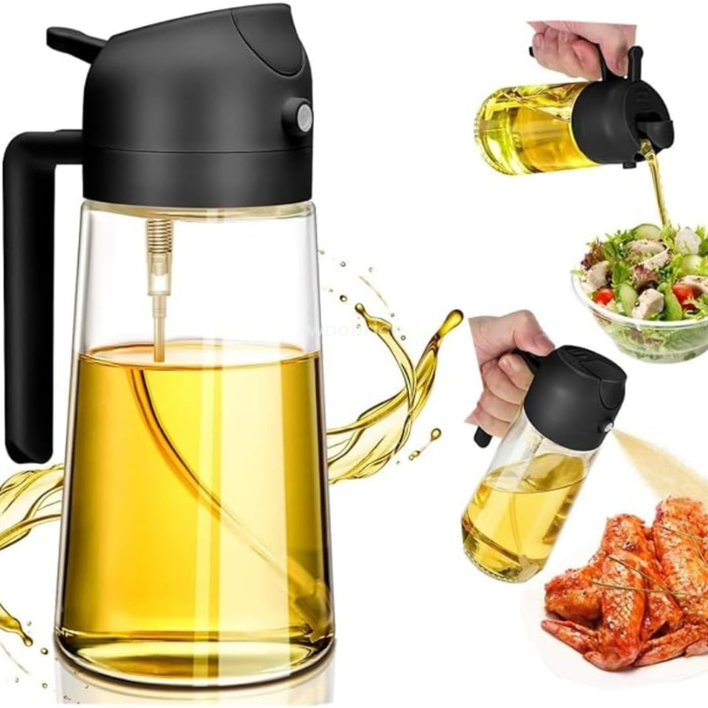 500ml Glass oil spray kitchen  - مراجعة Commercial Kitchen Sprayer وسعره