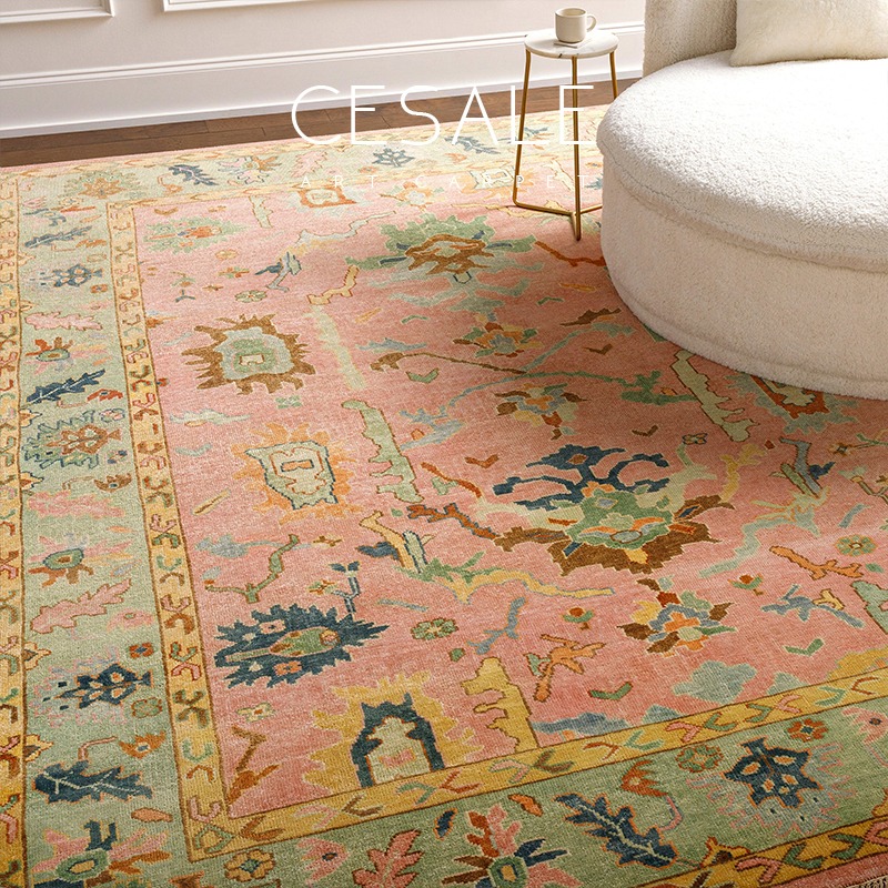 Retro Living Room Carpet Frenc - مراجعة Commercial Dishwasher Table وسعره