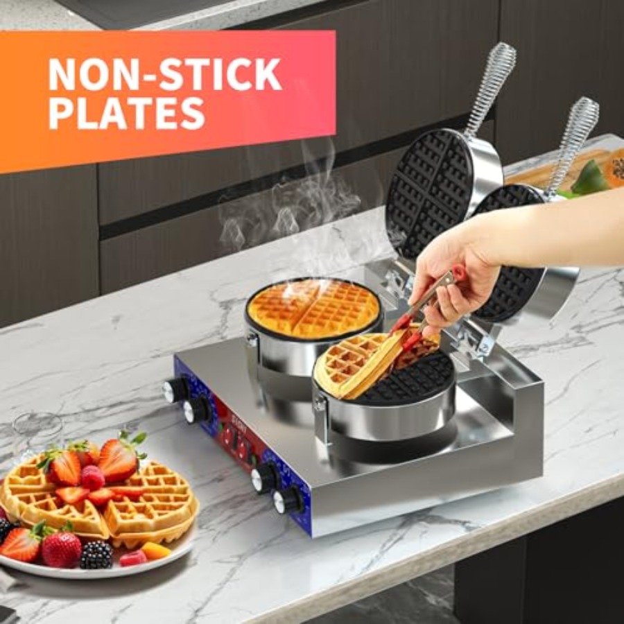 Commercial waffle maker for re - مراجعة Waffle Maker Commercial وسعره