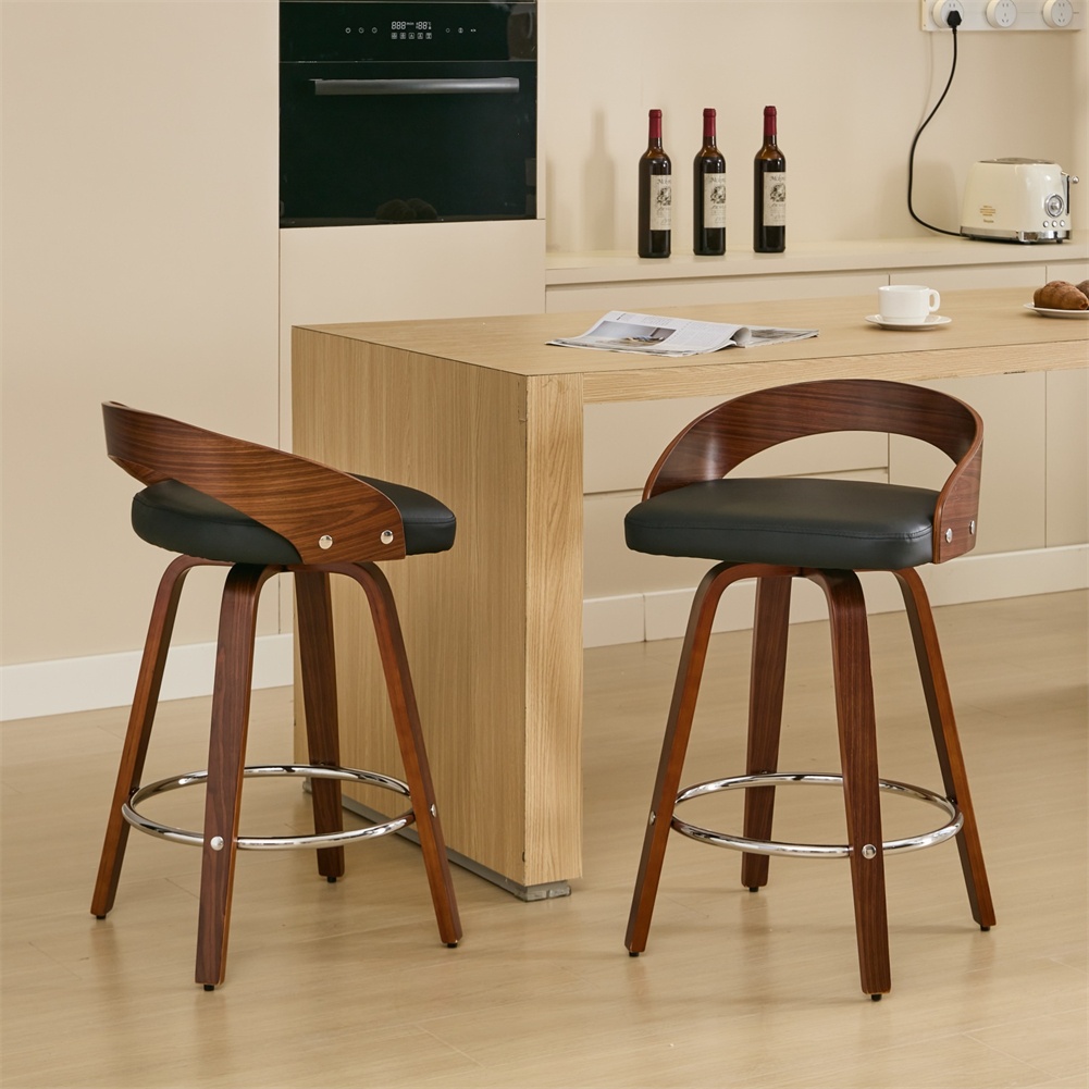 2 PCS Bar Pub Stools Set 360-d - مراجعة Commercial Kitchen And Bar وسعره