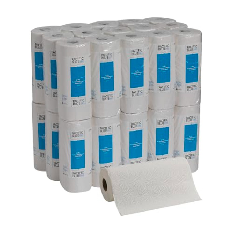 Pacific Blue Select 2-Ply Perf - مراجعة Commercial Kitchen Towels وسعره