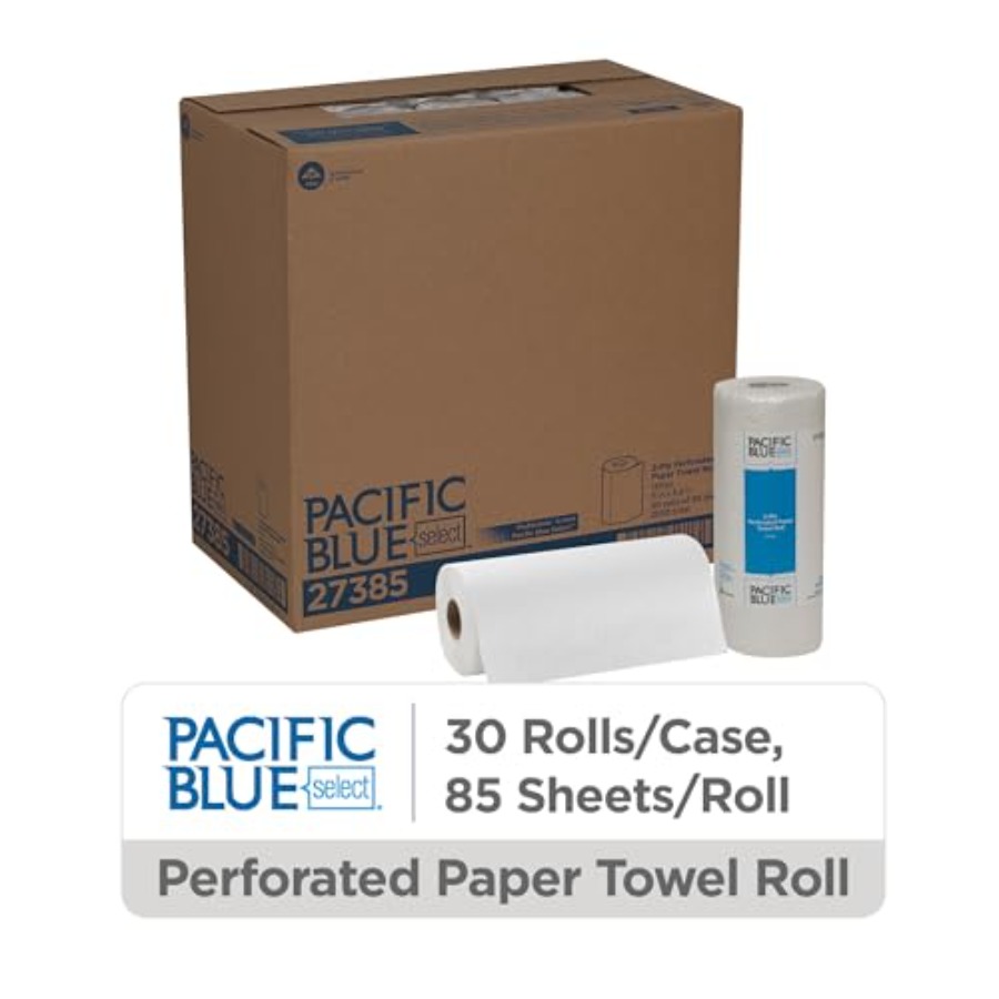 Pacific Blue Select 2-Ply Perf - مراجعة Commercial Kitchen Towels وسعره