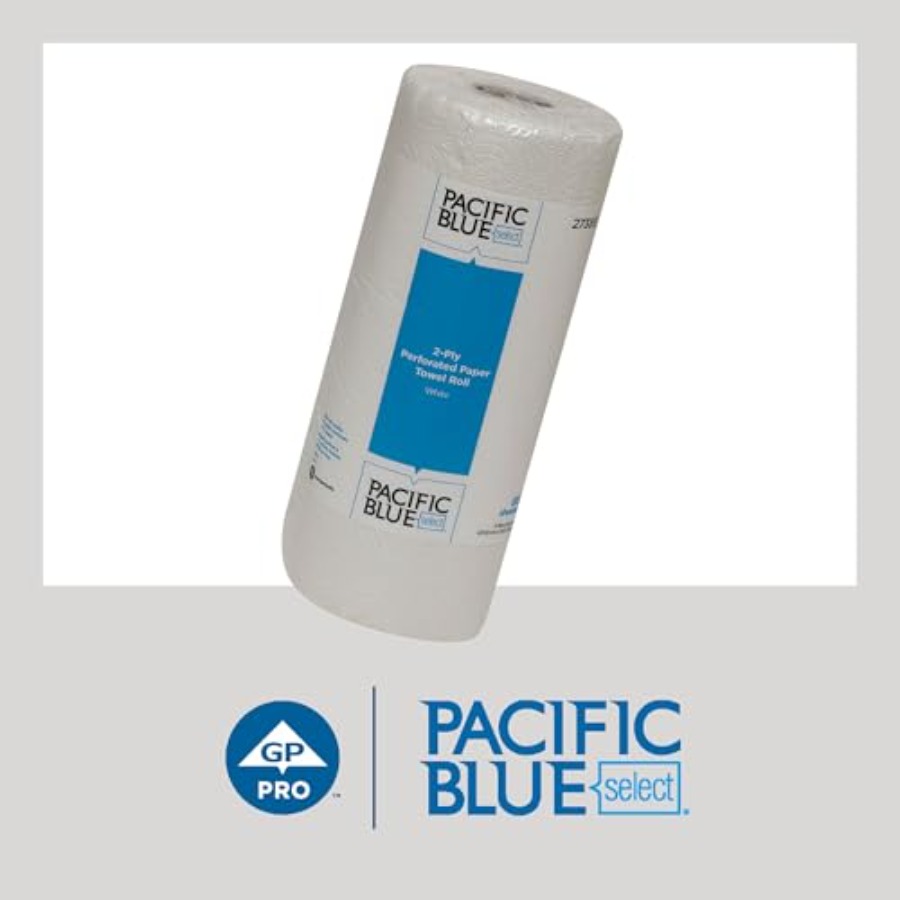 Pacific Blue Select 2-Ply Perf - مراجعة Commercial Kitchen Towels وسعره