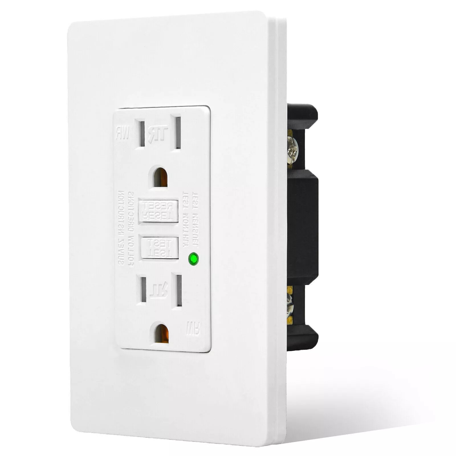 GFCI Outlet 15Amp Weather-Resi - مراجعة Commercial Kitchen Walls وسعره
