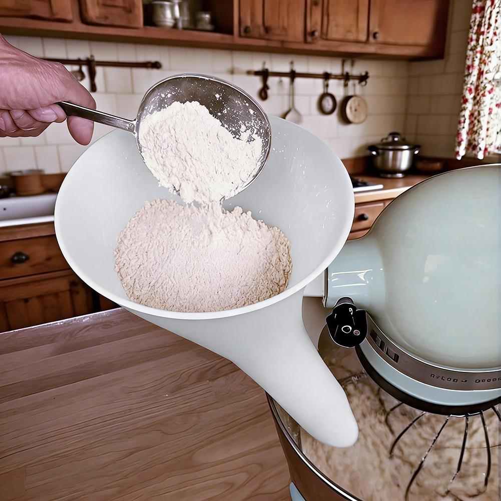 Spill Proof Flour Funnel for 5 - مراجعة Commercial Kitchen Supplies وسعره