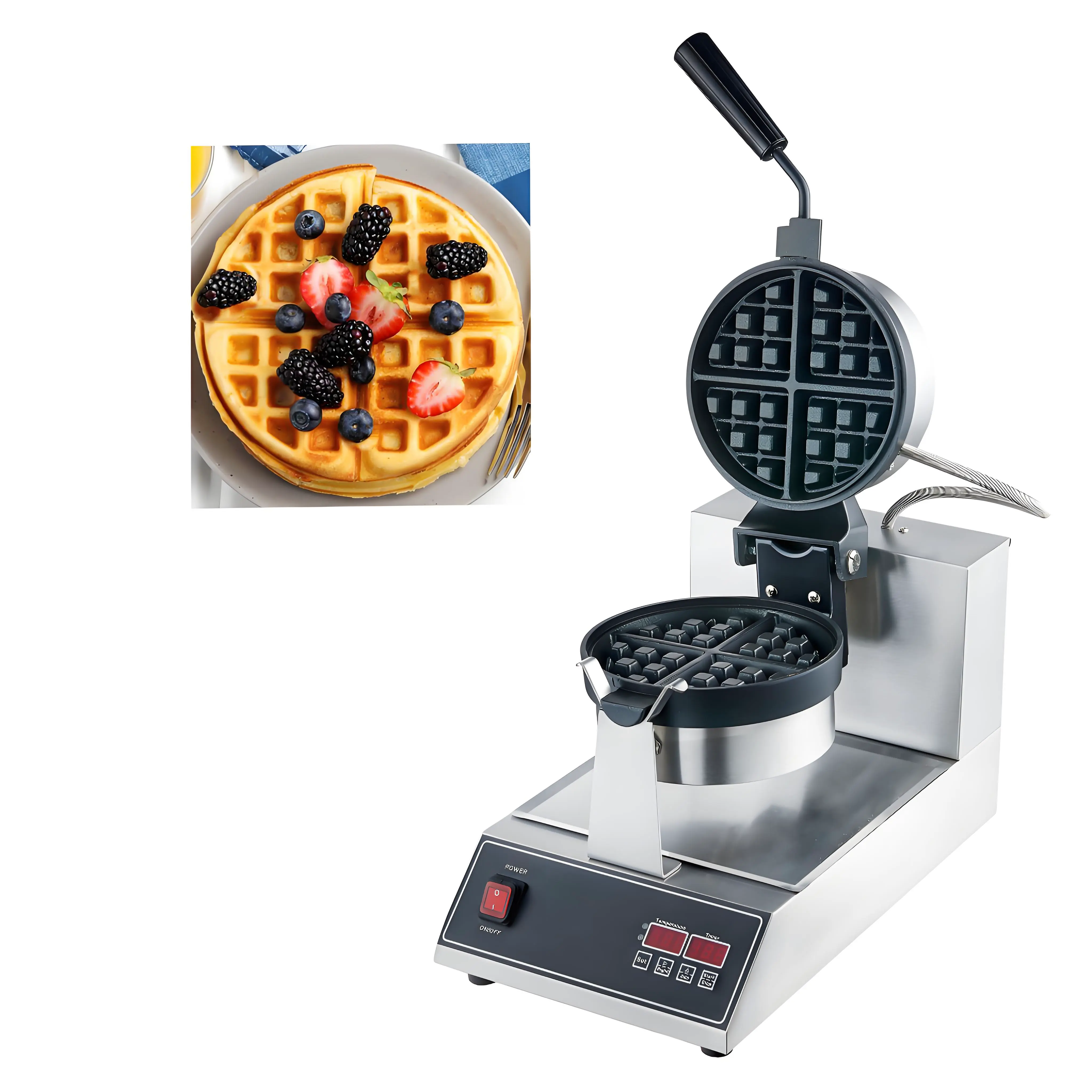 Food tools Commercial Waffle M - مراجعة Waffle Maker Commercial وسعره