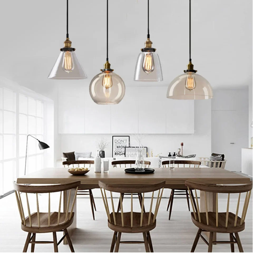 Nordic Retro Style Glass Penda - مراجعة Commercial Kitchen And Bar وسعره