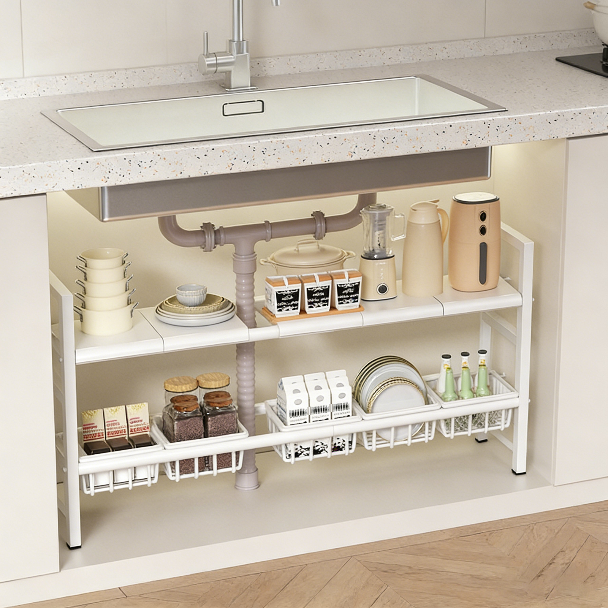 Under-Sink Kitchen Storage Rac - مراجعة Commercial Kitchen Supplies وسعره