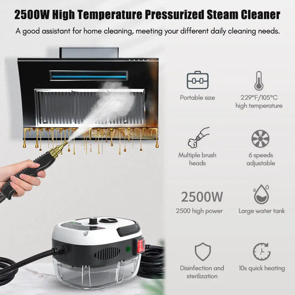 Steam Cleaner High Temperature - مراجعة Commercial Kitchen Air Conditioner وسعره