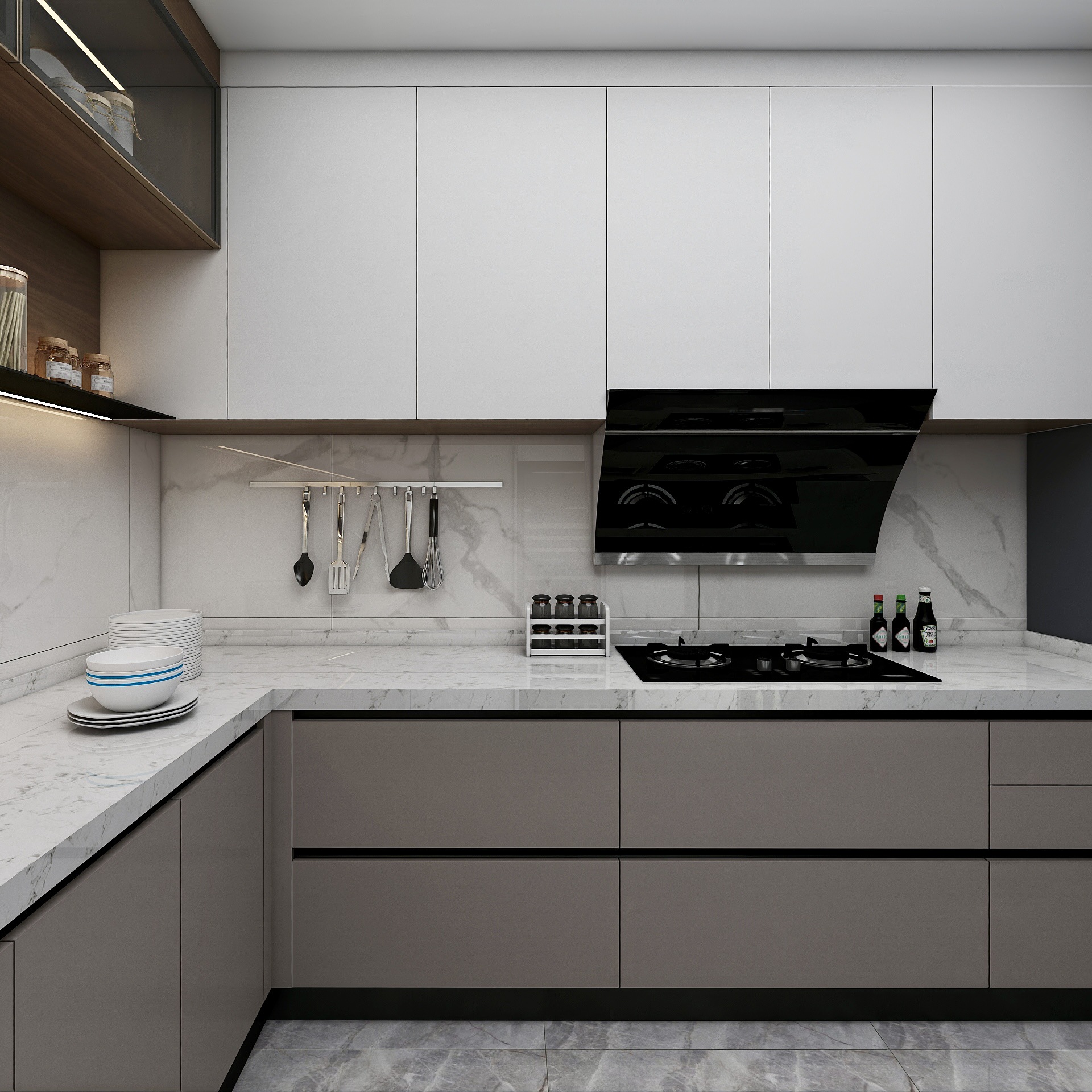 Simple Kitchen Cabinets  And C - مراجعة Commercial Kitchen Rental وسعره