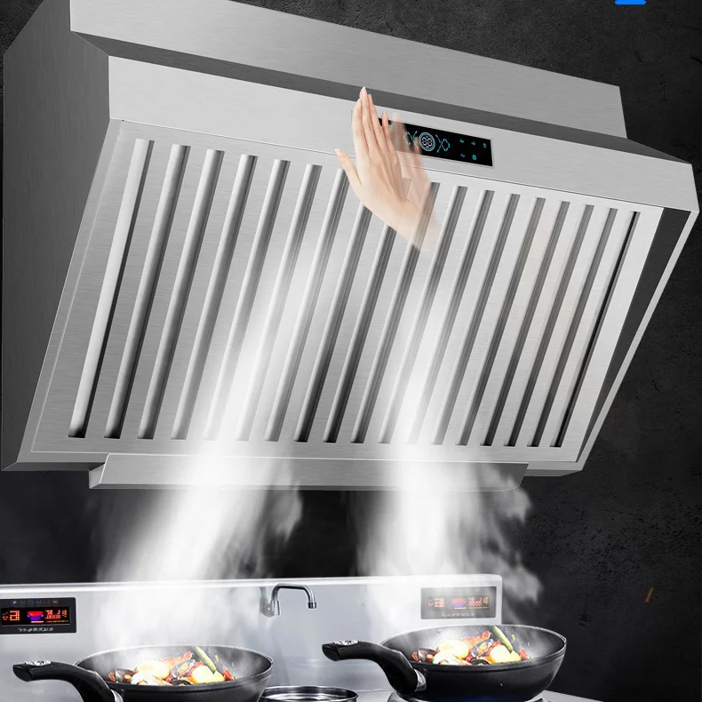 -for OEM 1.8m Stainless Steel  - مراجعة Commercial Kitchen Range Hood وسعره