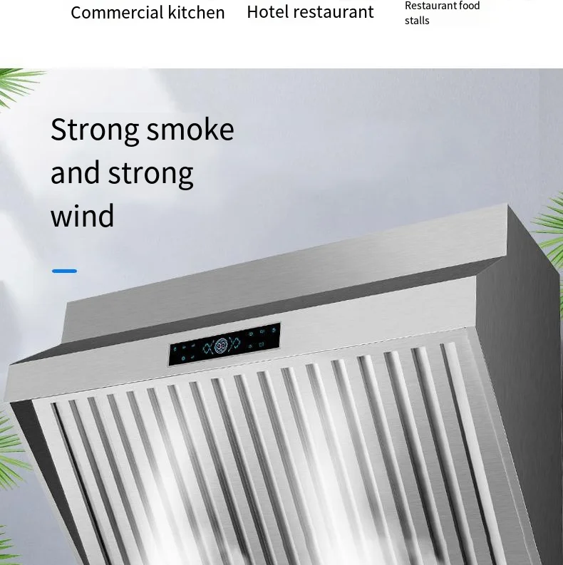 -for OEM 1.8m Stainless Steel  - مراجعة Commercial Kitchen Range Hood وسعره