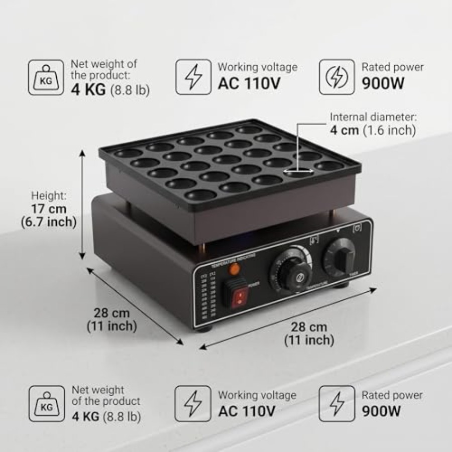 900W pancake maker for cafe an - مراجعة Waffle Maker Commercial وسعره