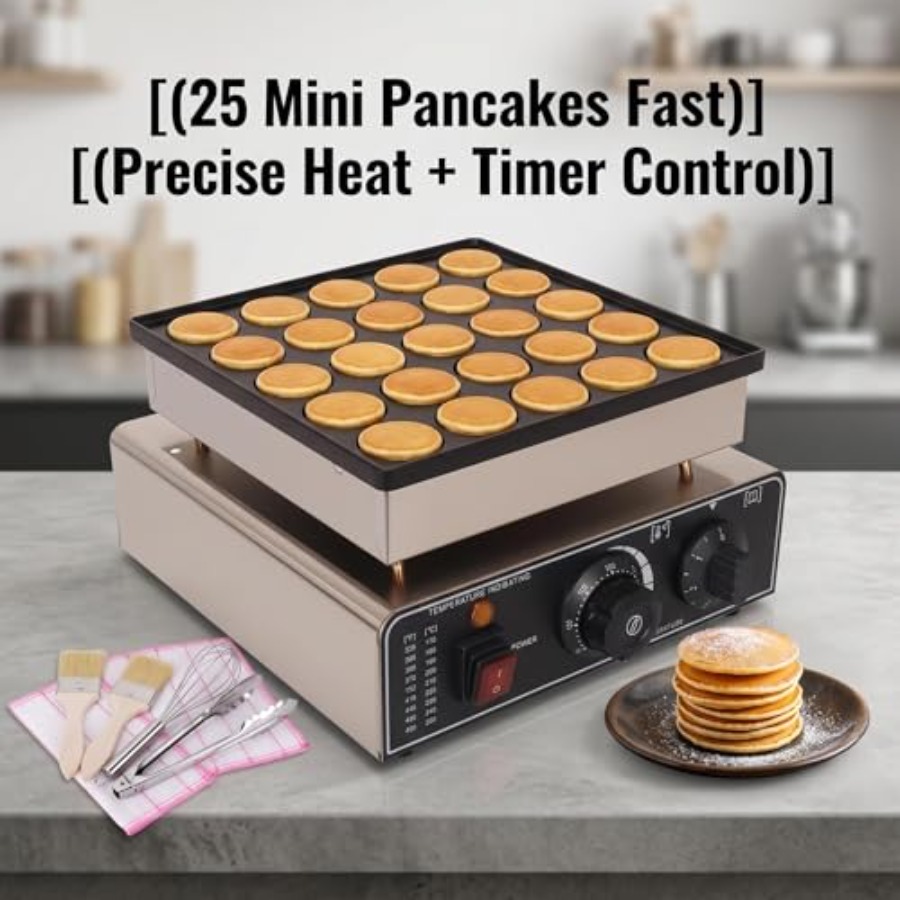 900W pancake maker for cafe an - مراجعة Waffle Maker Commercial وسعره