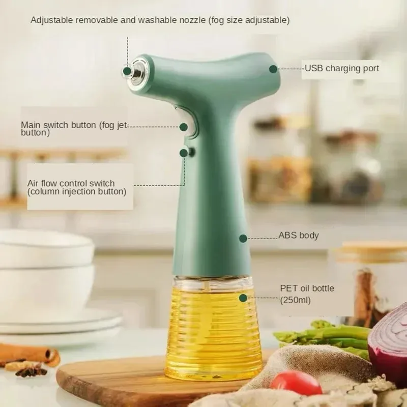 Electric Olive Oil Spray Bottl - مراجعة Commercial Kitchen Sprayer وسعره