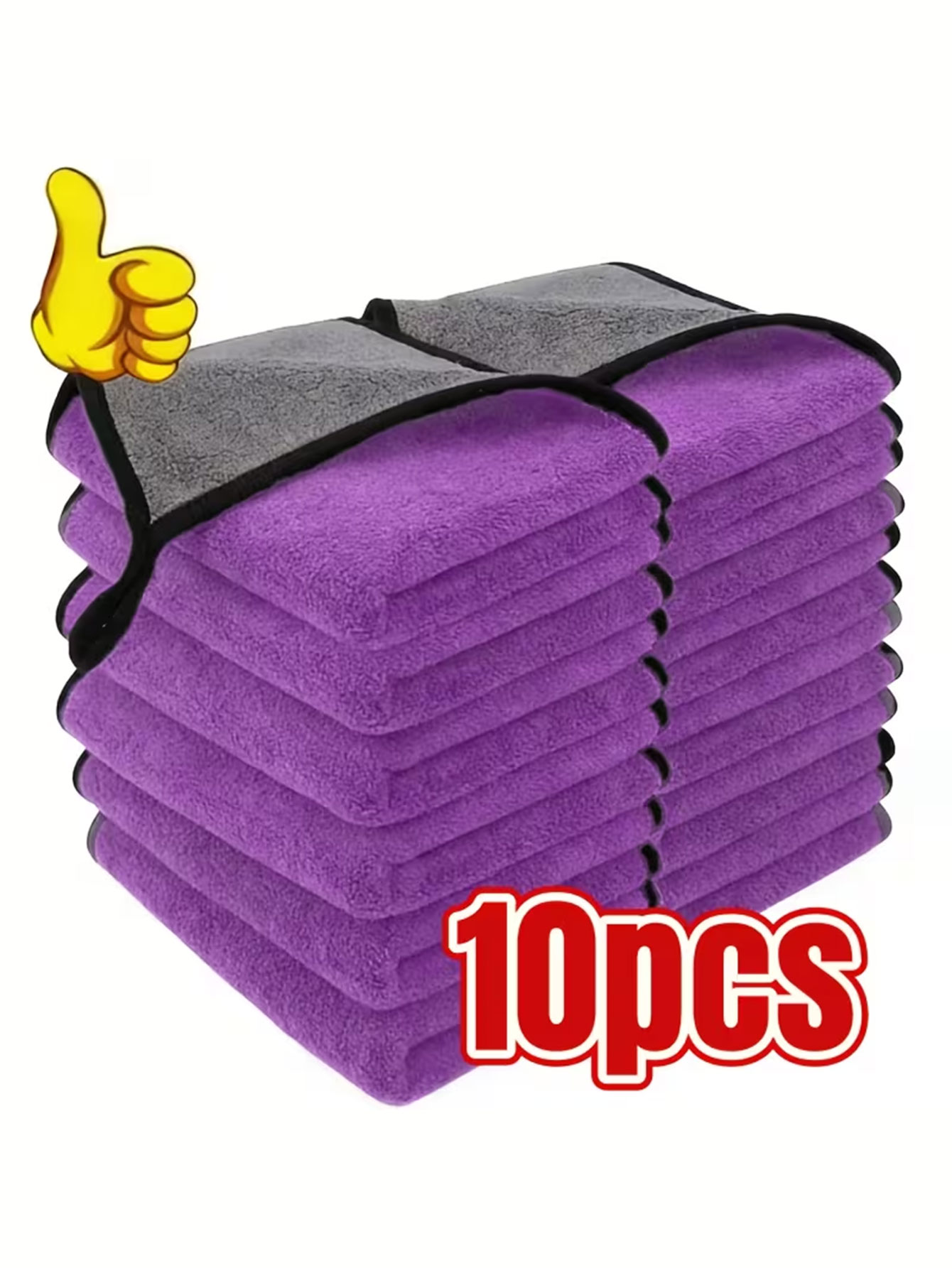 10-Pack Double-Sided Coral Vel - مراجعة Commercial Kitchen Towels وسعره