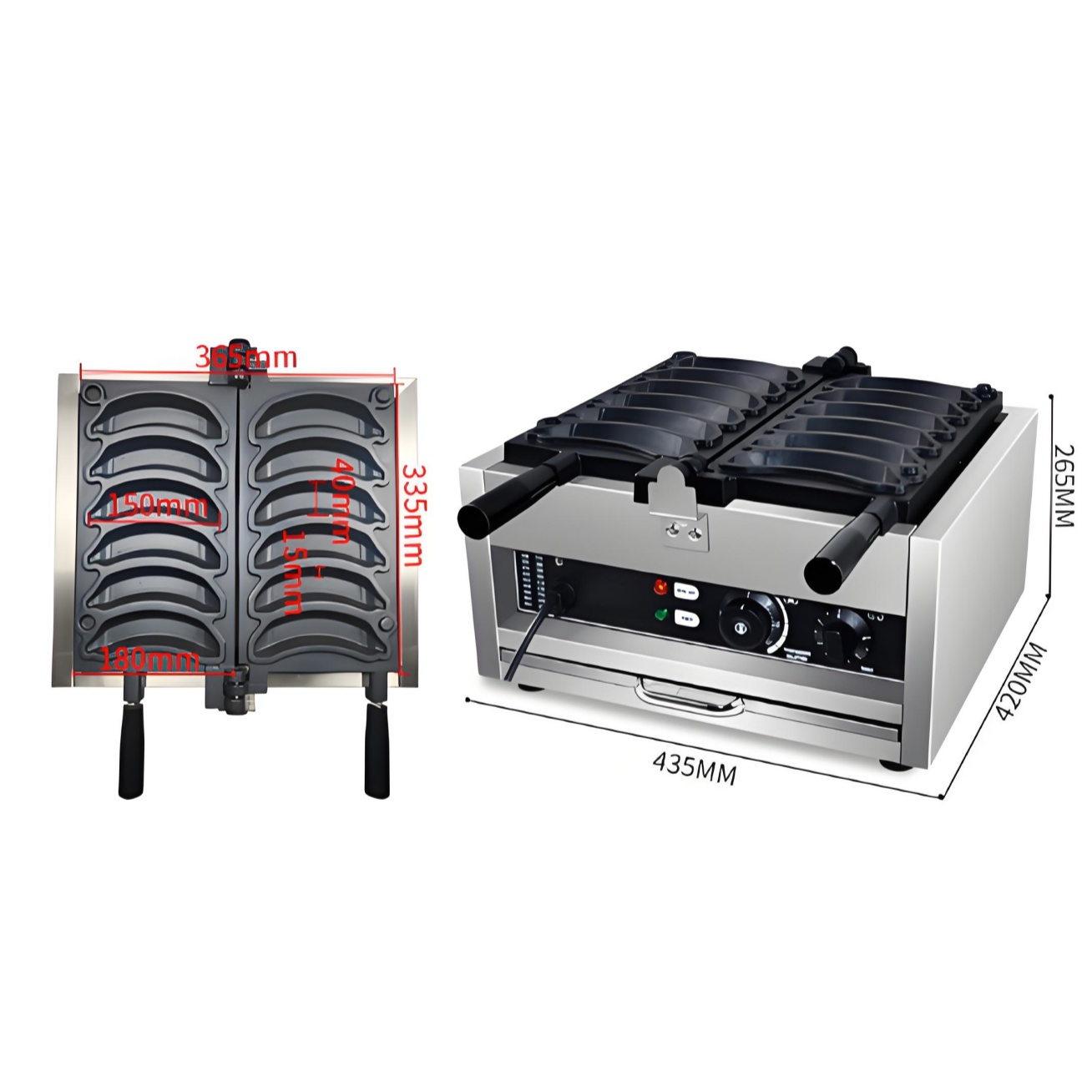 Food tools Commercial Electric - مراجعة Waffle Maker Commercial وسعره