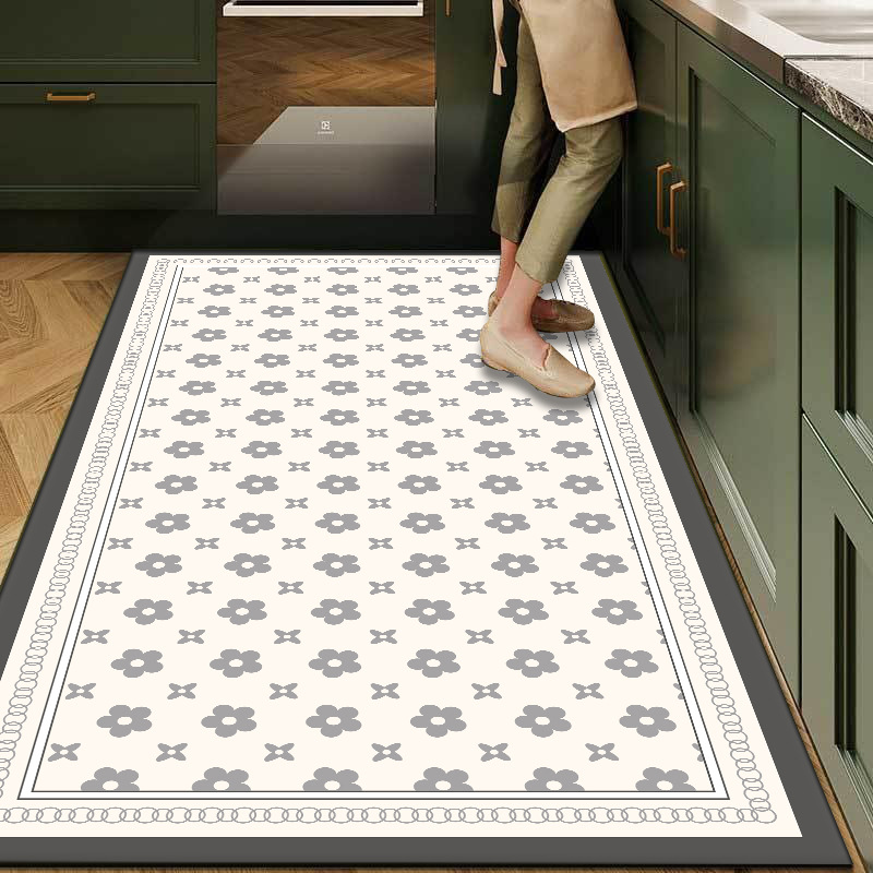 Balcony Kitchen Floor Mat PVC  - مراجعة Commercial Kitchen Oil Disposal وسعره