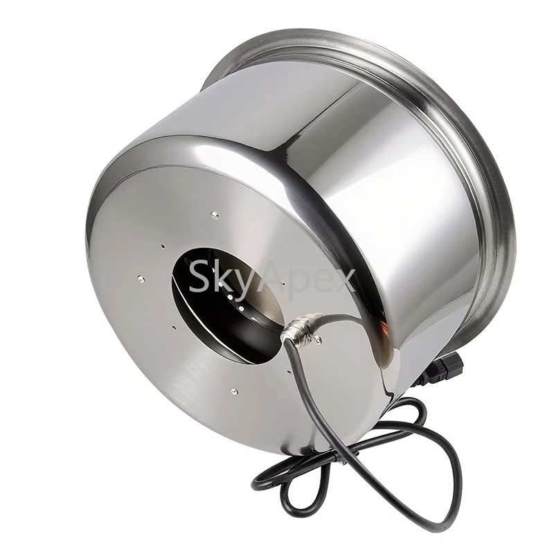 New Commercial 1500W Round Ele - مراجعة Commercial Kitchen Installation وسعره