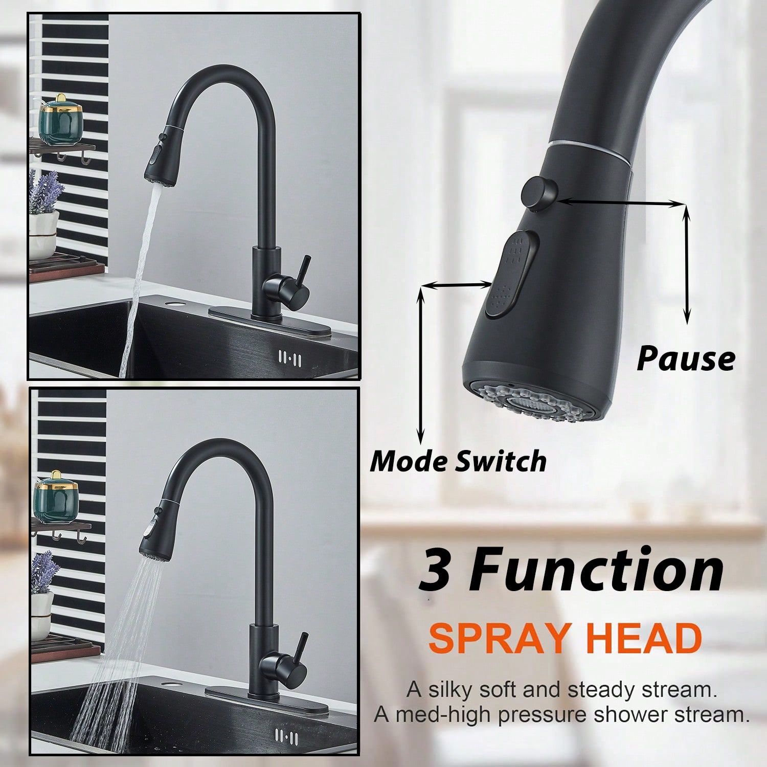 Kitchen Faucet With Pull-Down  - مراجعة Commercial Kitchen And Bar وسعره