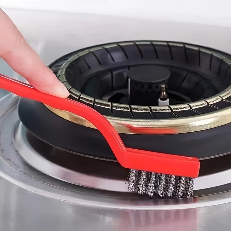 3pcs/gas stove cleaning brush  - مراجعة Commercial Kitchen Range Hood وسعره