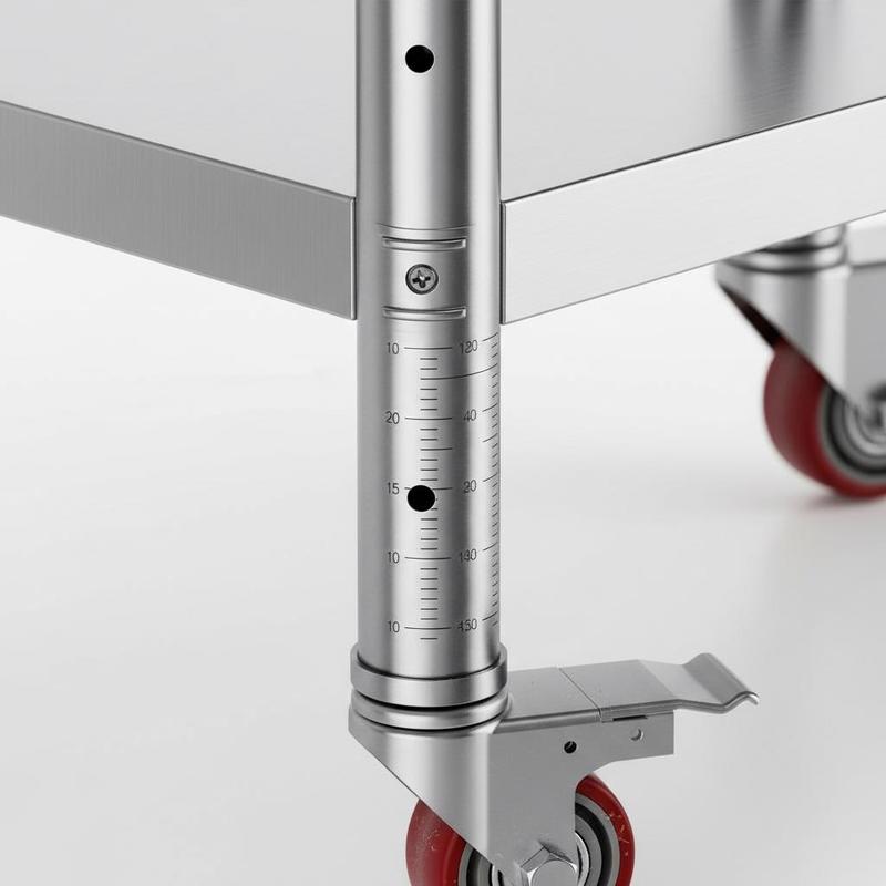 Work table 762 x 457.2 x 863.6 - مراجعة Commercial Kitchen And Bar وسعره