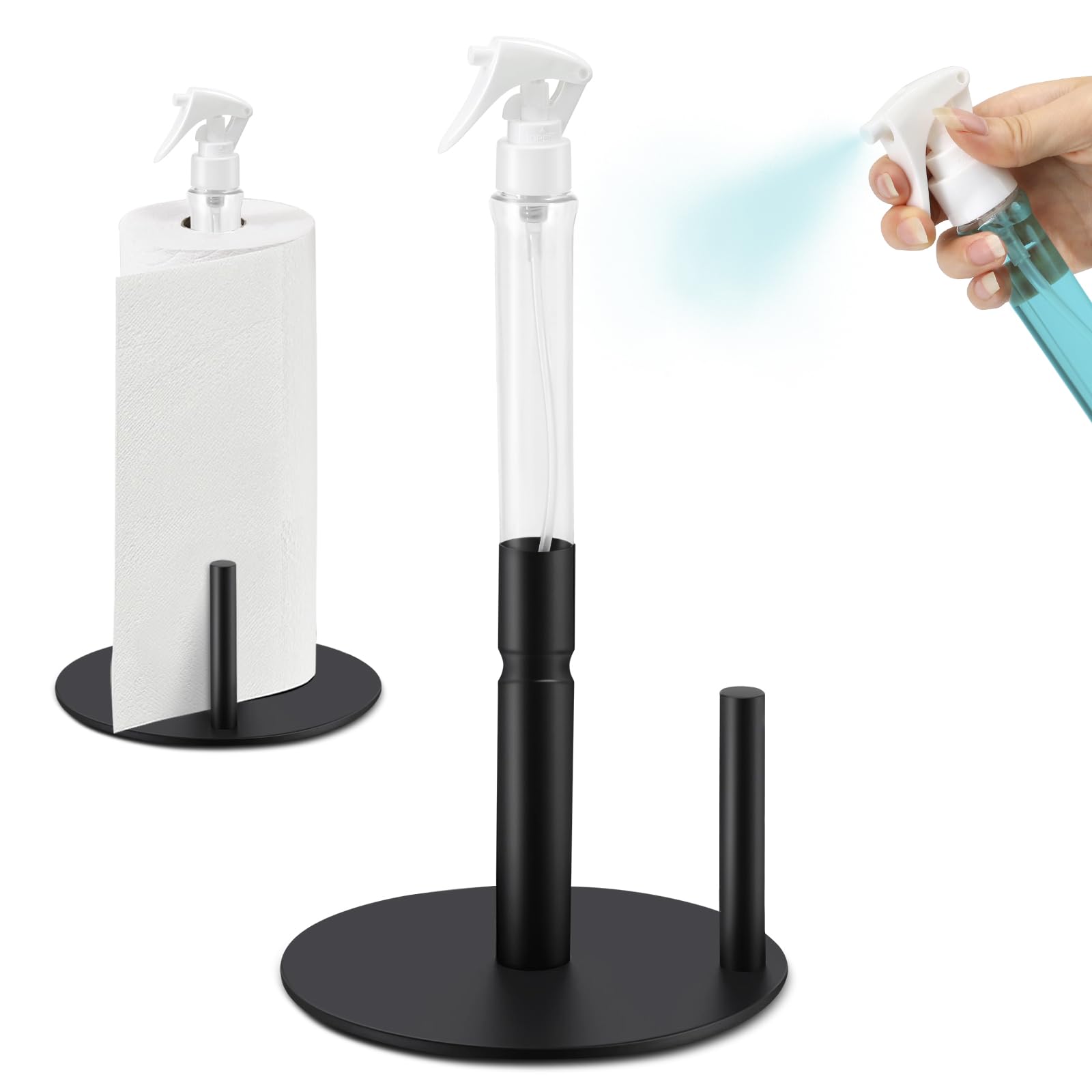 Paper Towel Holder with Spray  - مراجعة Commercial Kitchen Towels وسعره