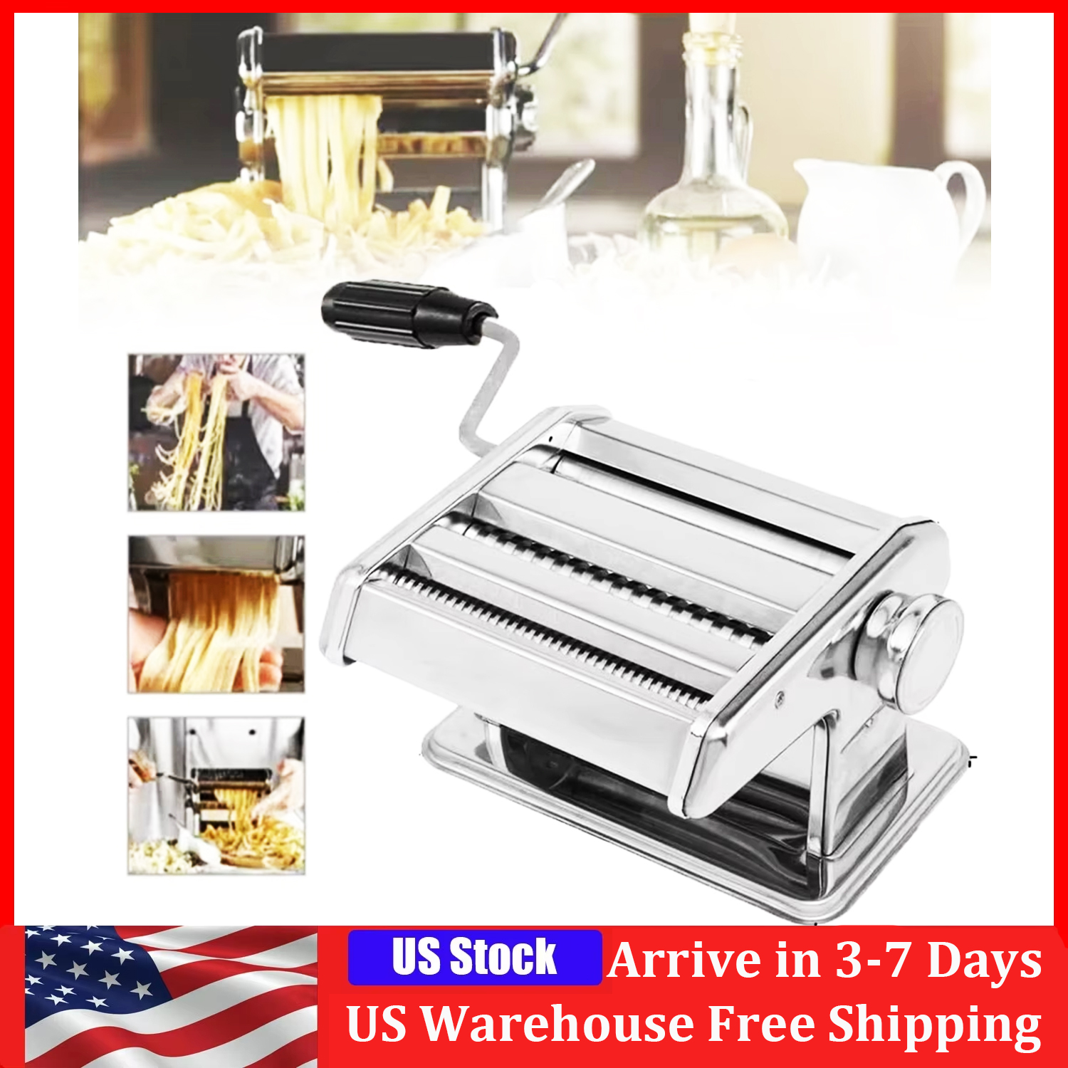 Pasta Maker Machine Stainless  - مراجعة Commercial Kitchen Supplies وسعره