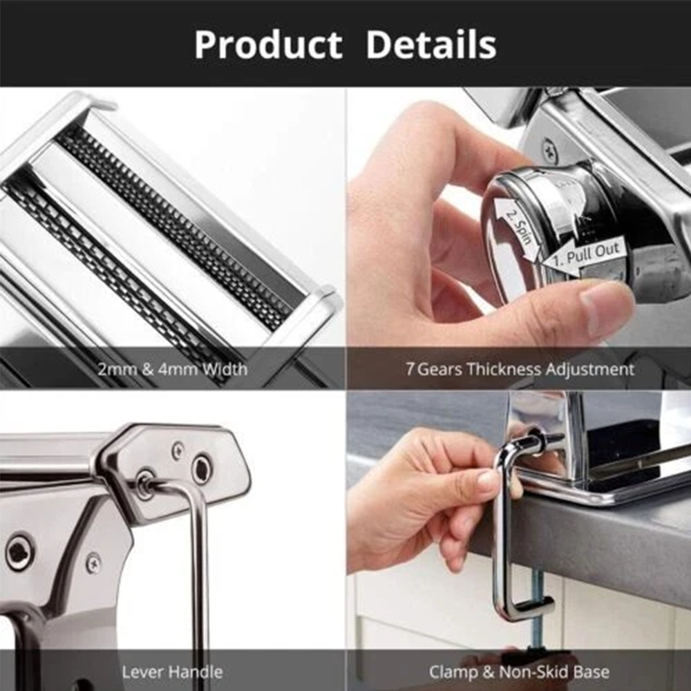 Pasta Maker Machine Stainless  - مراجعة Commercial Kitchen Supplies وسعره
