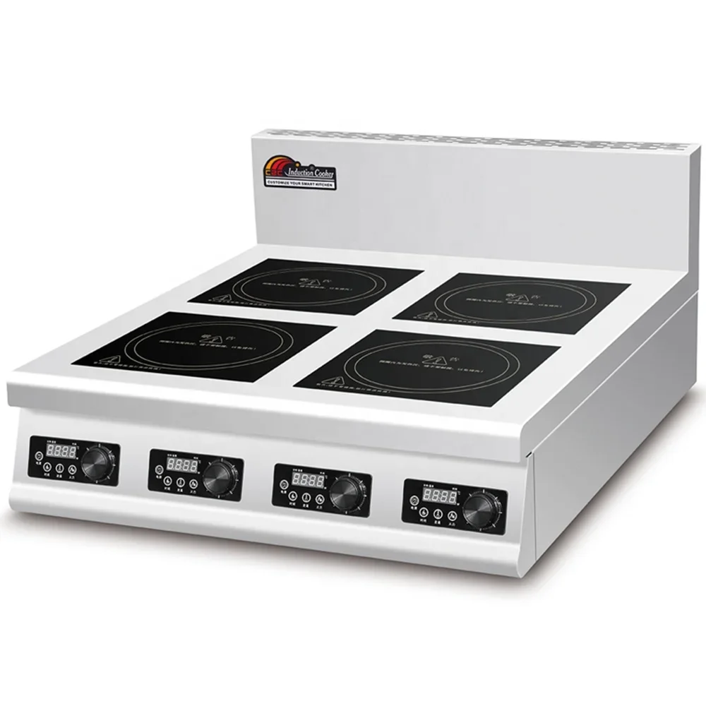 4 Burner Flat Industrial Comme - مراجعة Range Commercial Kitchen وسعره