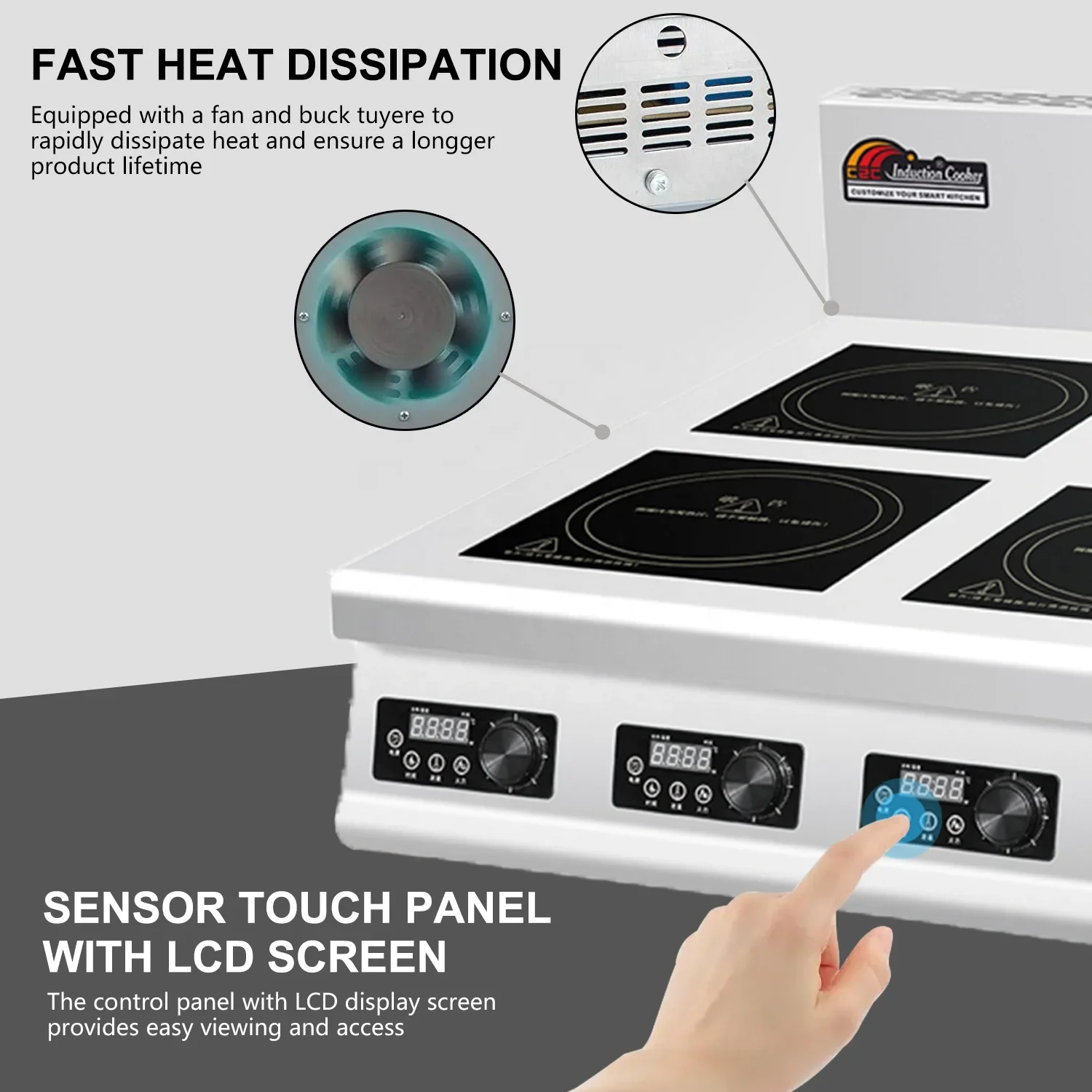 4 Burner Flat Industrial Comme - مراجعة Range Commercial Kitchen وسعره