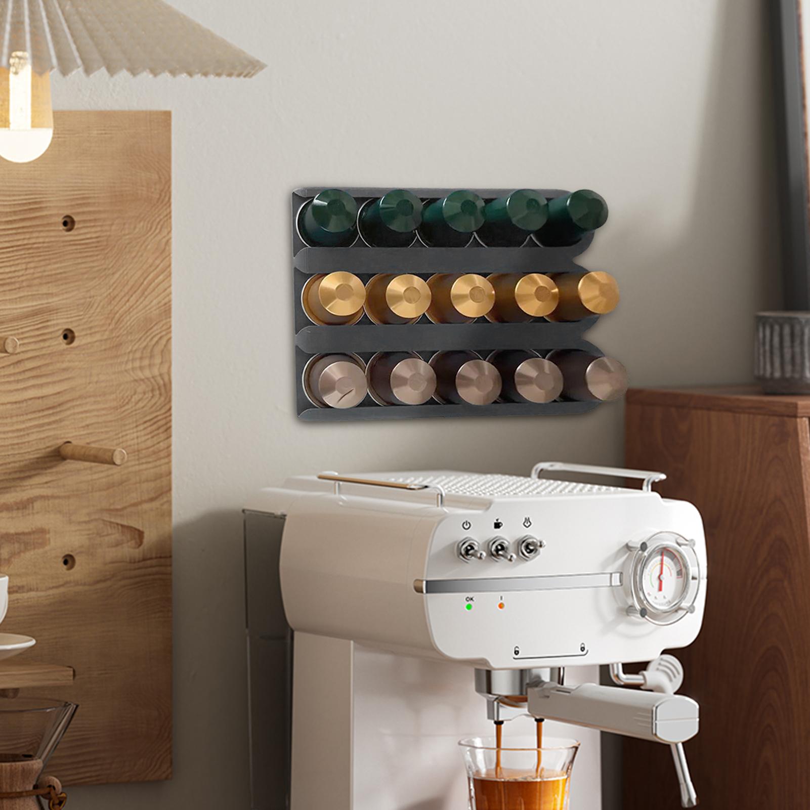 Coffee Pod Storage Wall Mounte - مراجعة Commercial Kitchen Walls وسعره