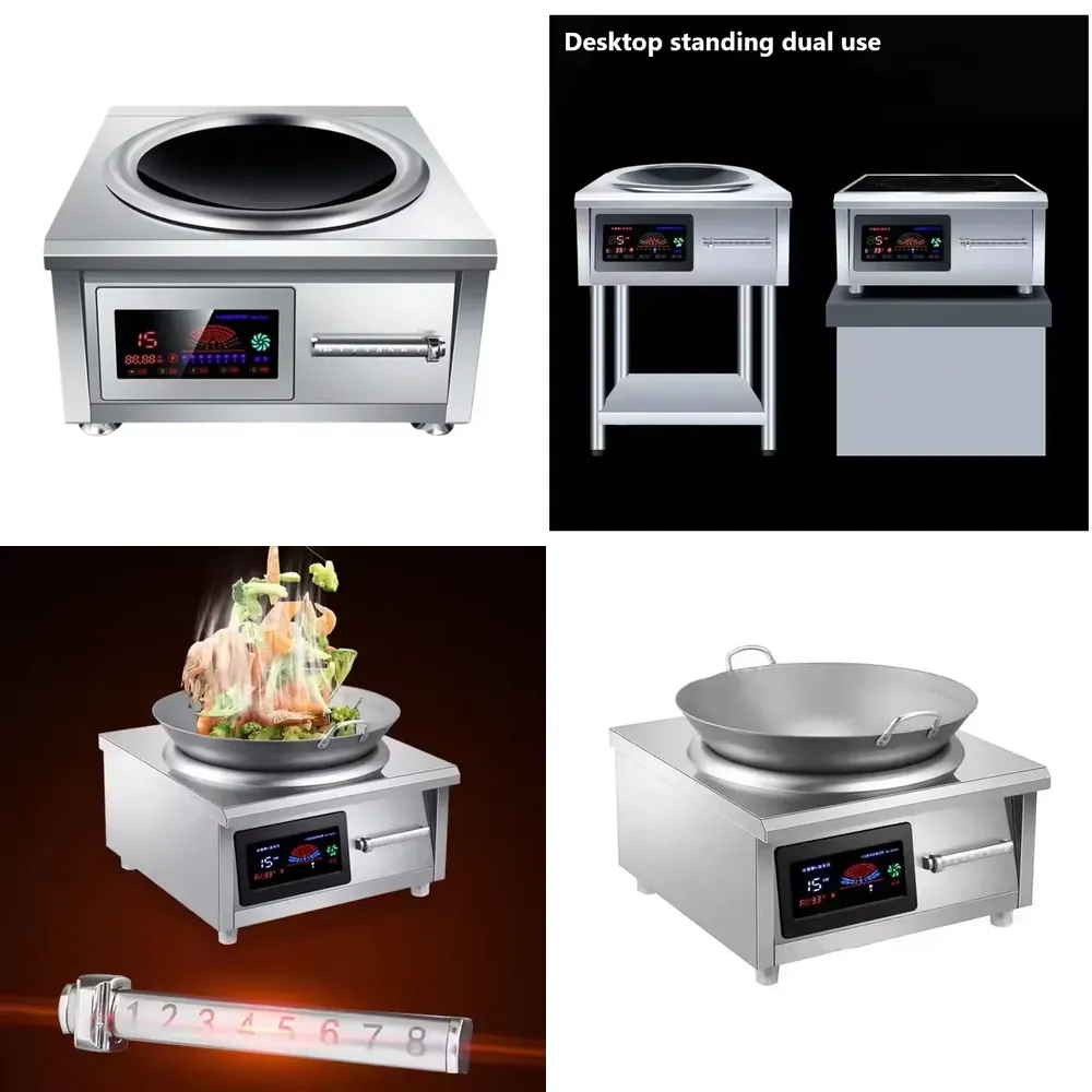 8000W Electric Single Burner C - مراجعة Commercial Kitchen Installation وسعره