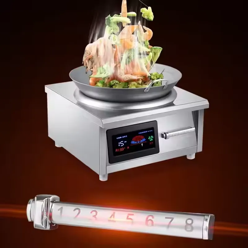8000W Electric Single Burner C - مراجعة Commercial Kitchen Installation وسعره