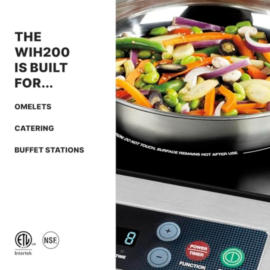 Commercial Light-Duty Inductio - مراجعة Range Commercial Kitchen وسعره