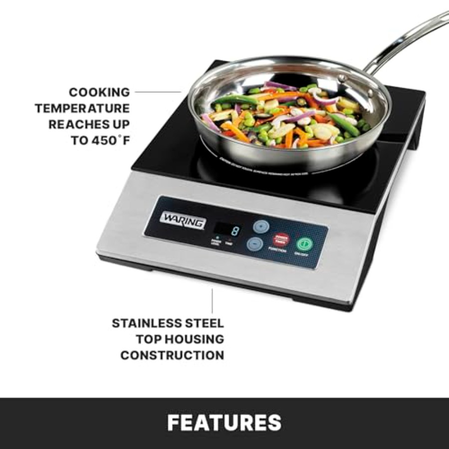 Commercial Light-Duty Inductio - مراجعة Range Commercial Kitchen وسعره