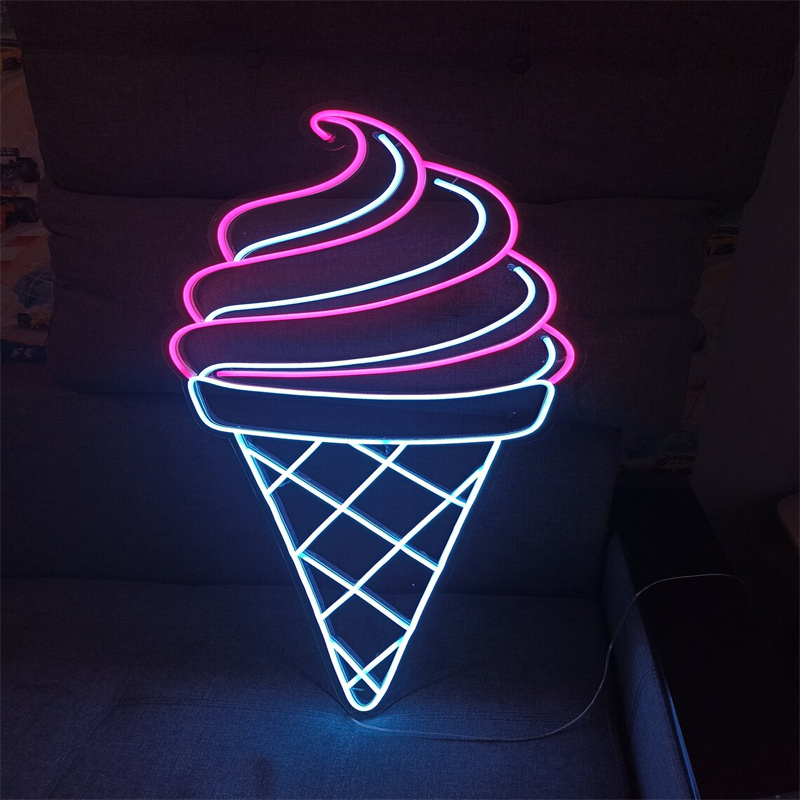 Ice Cream LED Neon Light | Wal - مراجعة Commercial Kitchen Walls وسعره