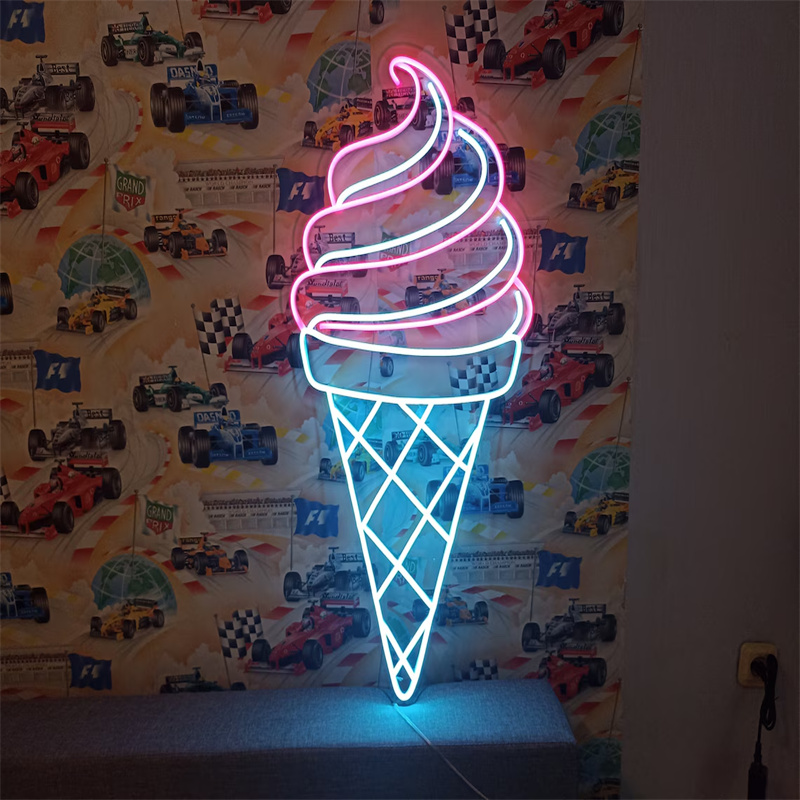 Ice Cream LED Neon Light | Wal - مراجعة Commercial Kitchen Walls وسعره