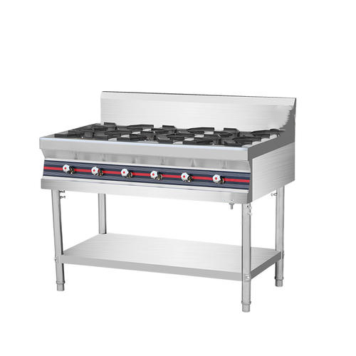 RUITAI Commercial Gas Stove 20 - مراجعة Commercial Kitchen Installation وسعره