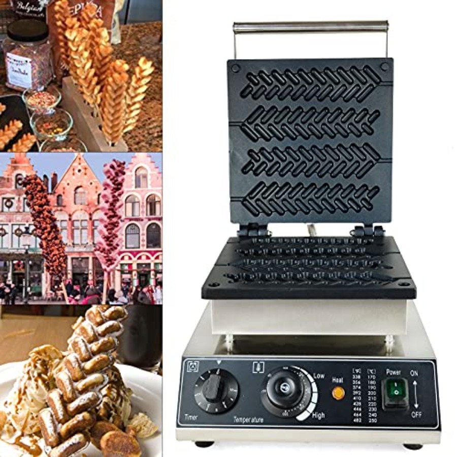 Commercial Waffle Hot Dog Mach - مراجعة Waffle Maker Commercial وسعره