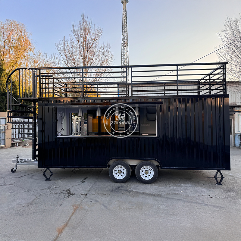 Expandable Food Truck Containe - مراجعة Commercial Kitchen And Bar وسعره