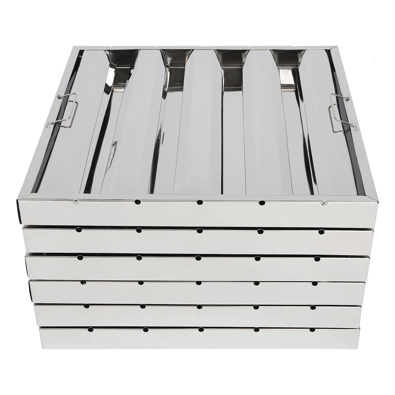 6 Pack Hood Filters, Stainless - مراجعة Commercial Kitchen Range Hood وسعره