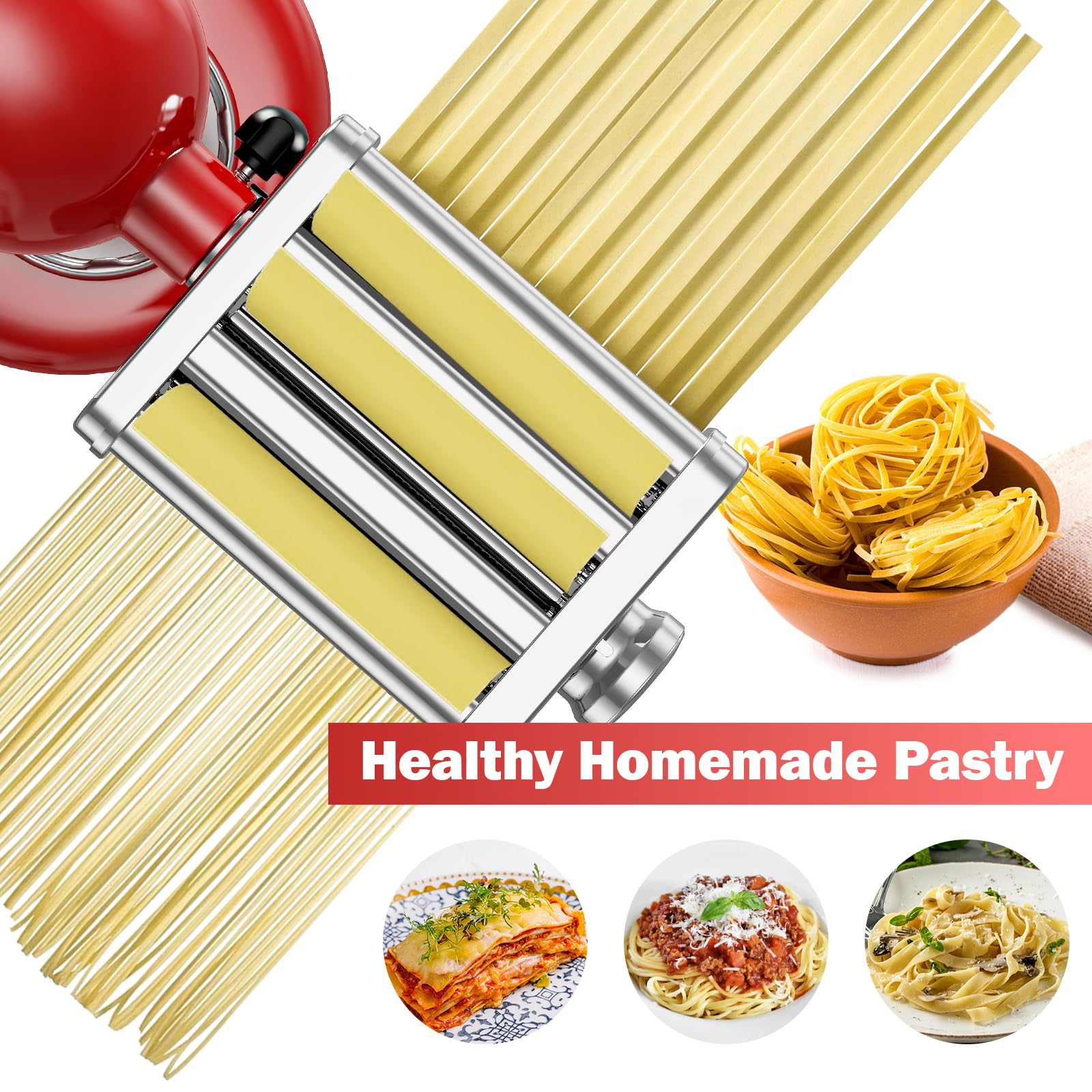 Gvode 3 in 1 Pasta Attachment  - مراجعة Commercial Kitchen Supplies وسعره
